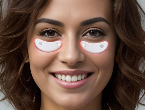 Eye Pods Under Eyes Red Light Therapy Glow