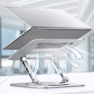 Adjustable Laptop Stand with Cooling Fan