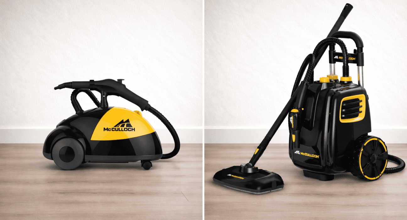 McCulloch MC1275 vs MC1385 steam cleaner comparison