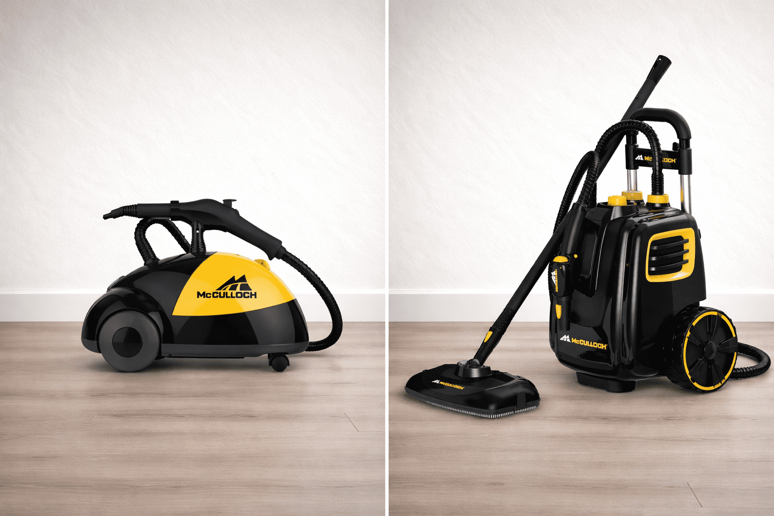 McCulloch MC1275 vs MC1385 steam cleaner comparison