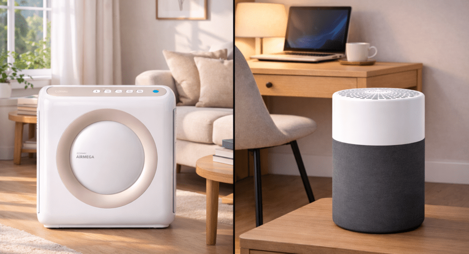 Coway Airmega vs Blueair 411 air purifier comparison