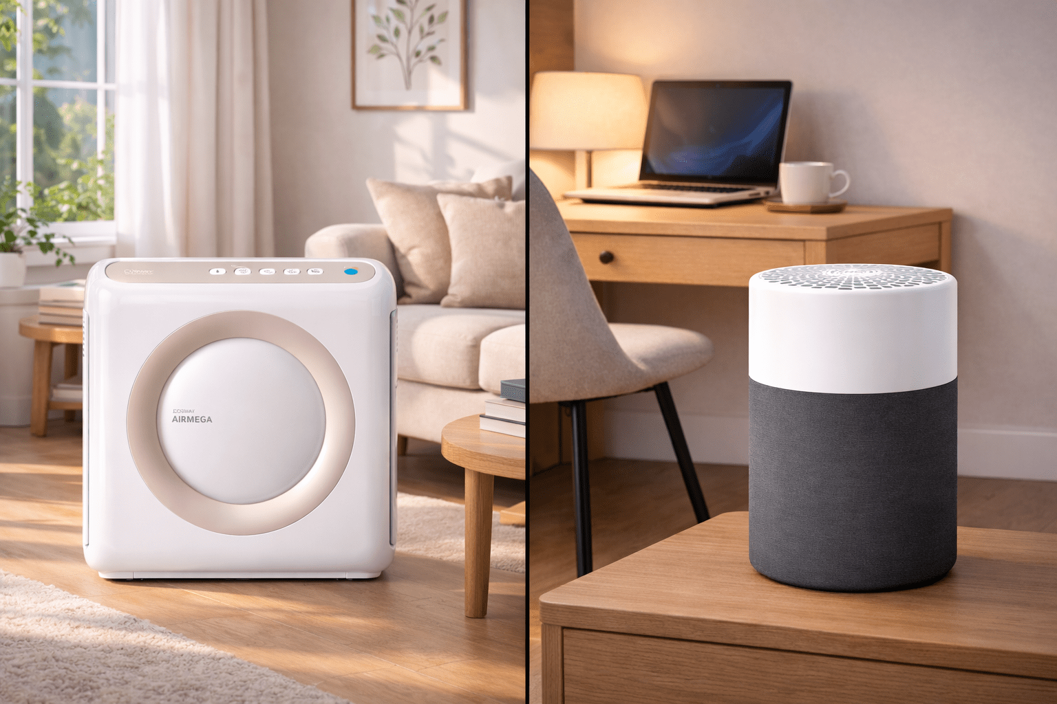 Coway Airmega vs Blueair 411 air purifier comparison