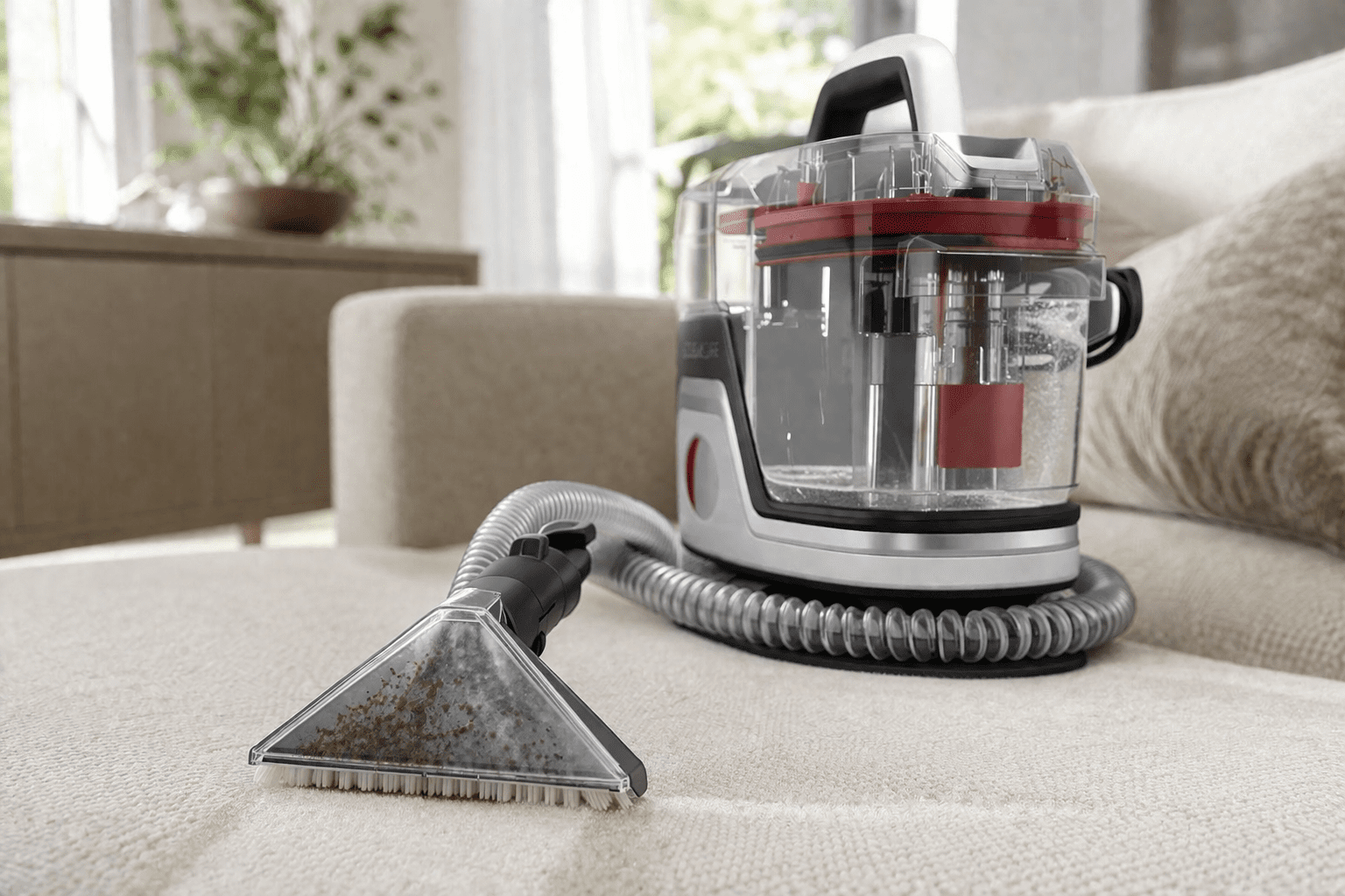 Hoover CleanSlate portable carpet cleaner for upholstery and carpet cleaning Hoover CleanSlate portable carpet cleaner for upholstery and carpet cleaning