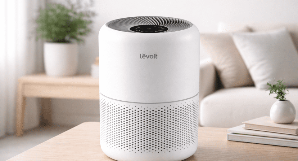 Levoit Core 300 air purifier in modern room