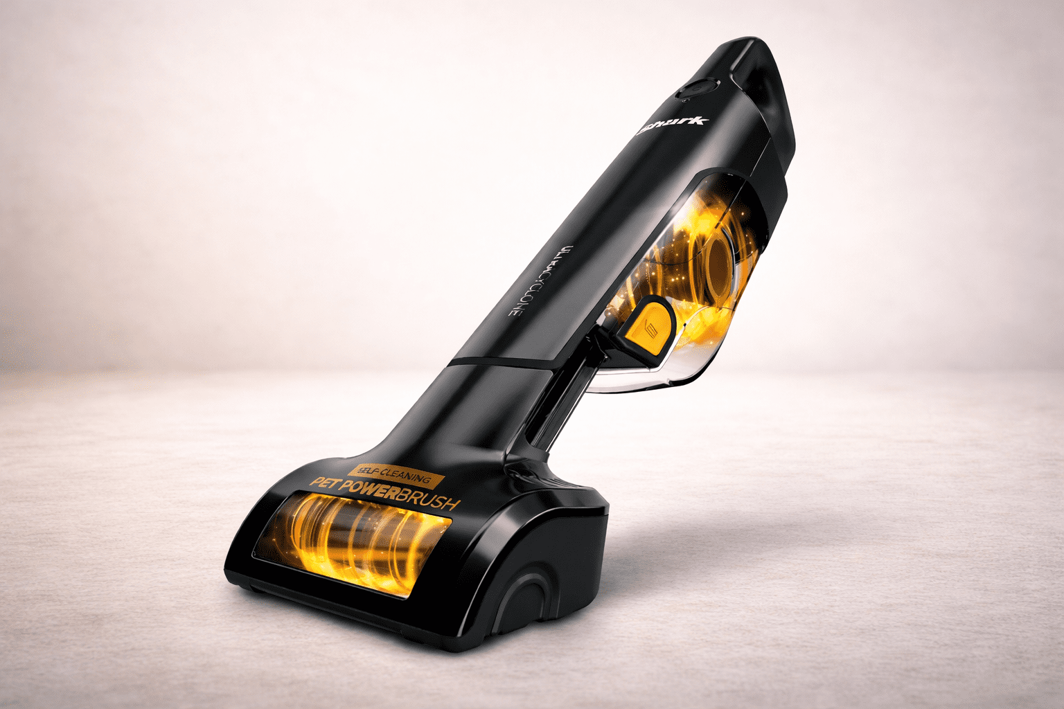 Shark UltraCyclone Pet Pro Plus handheld vacuum on neutral background